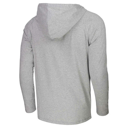 Miami Heat Stadium Essentials Atrium Raglan Long Sleeve Hoodie T-Shirt - Heather Gray shop