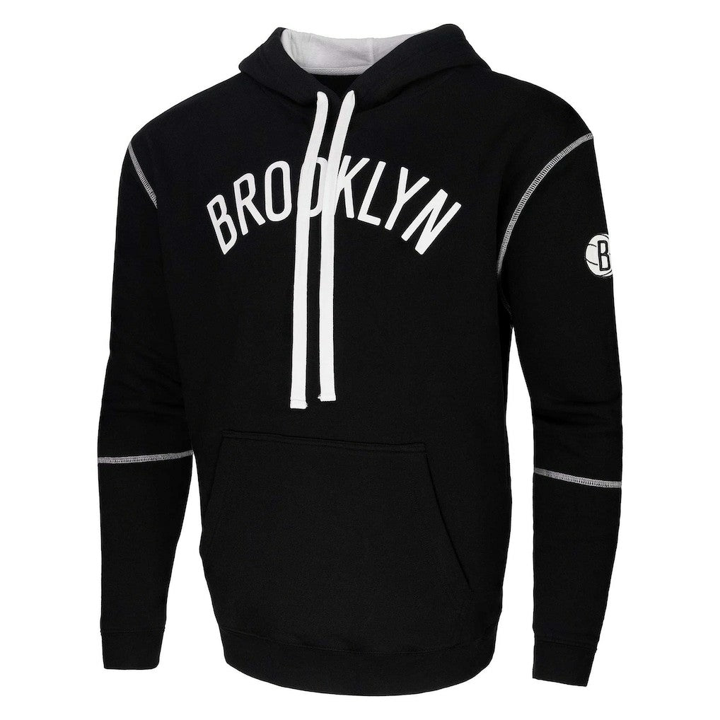 Brooklyn Nets Stadium Essentials Monument Pullover Hoodie - Black on sale
