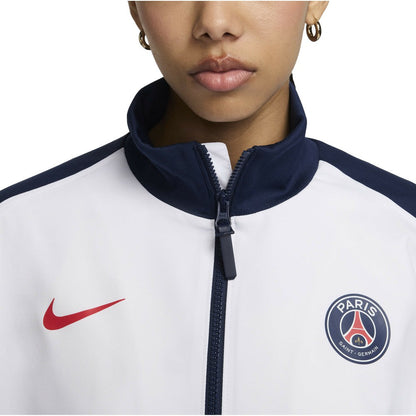 Paris Saint-Germain Women's 2024/25 Strike Anthem Full-Zip Jacket - White | Nike shop