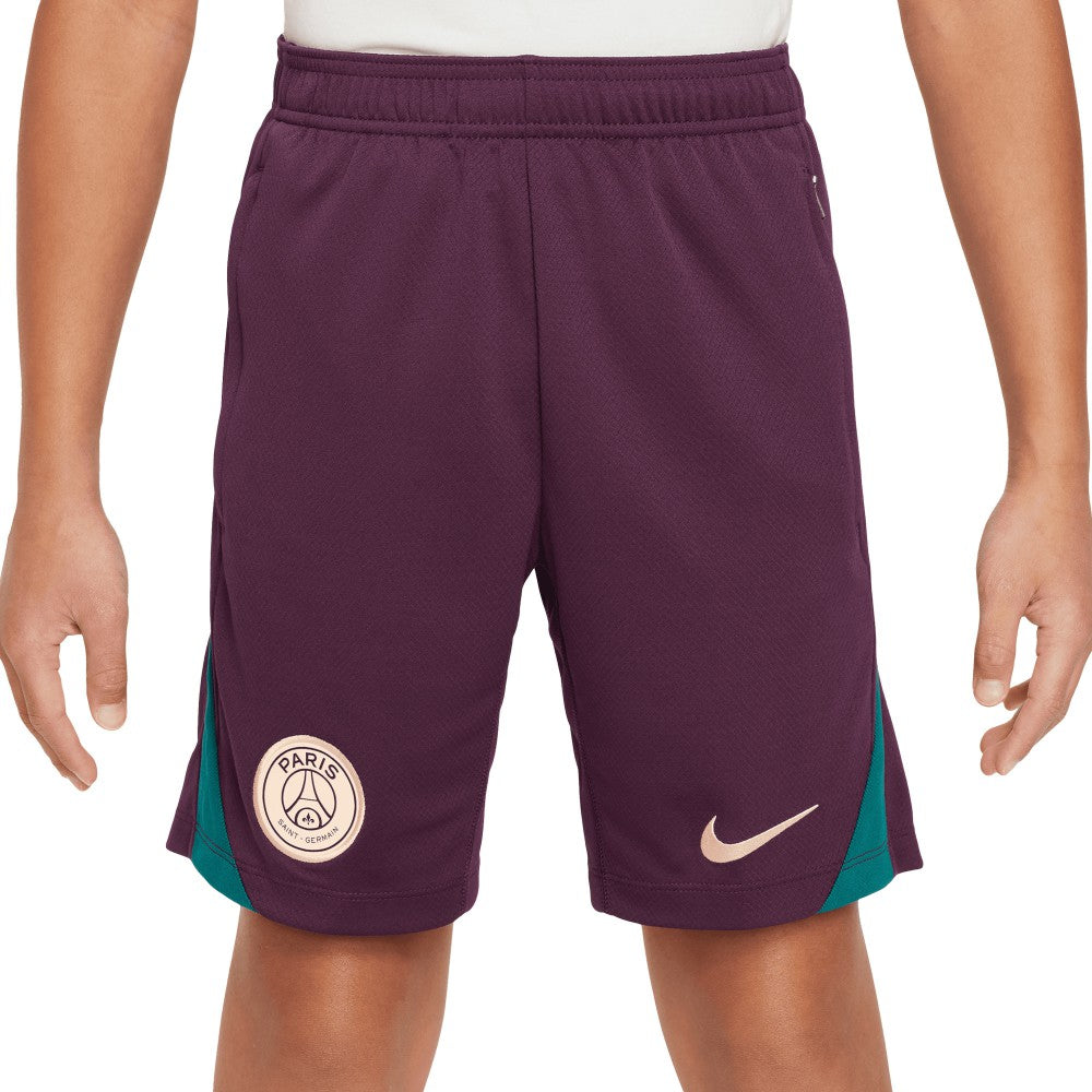 Paris Saint-Germain Youth 2024/25 Strike Performance Shorts - Burgundy | Nike discount