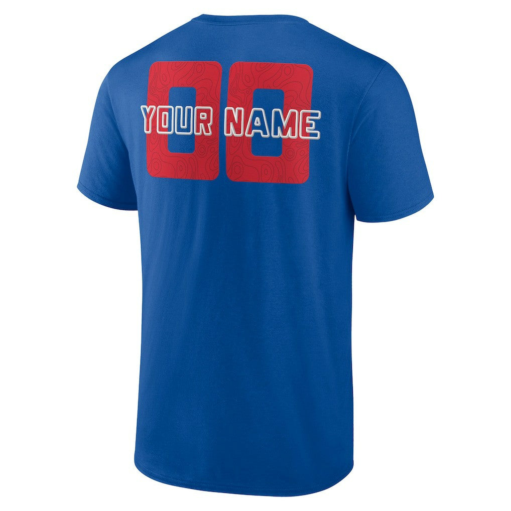 Detroit Pistons Stellar Personalized Name & Number T-Shirt sale - Blue outlet