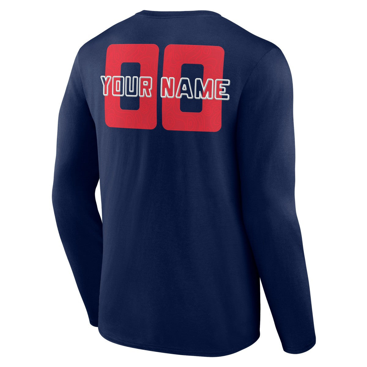 Washington Wizards Stellar Personalized Name & Number Long Sleeve T-Shirt - Navy on sale