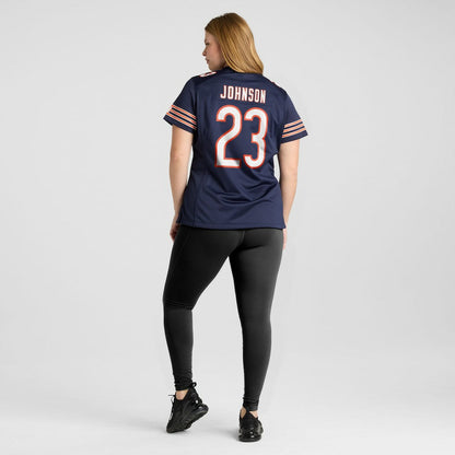 Roschon Johnson Chicago Bears Women's Team Game Jersey - Navy | Nike on sale