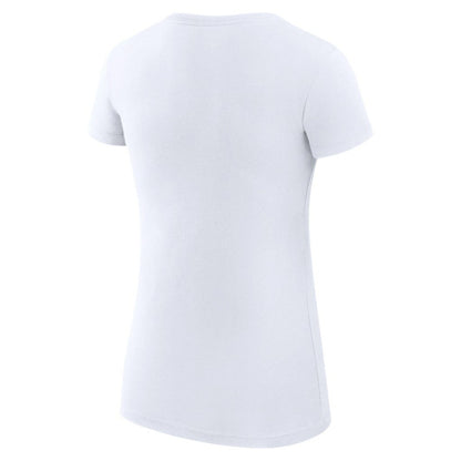 Philadelphia Phillies G-III 4Her by Carl Banks Women's Super-Slim Fit Lightweight Love Graphic Team T-Shirt - White