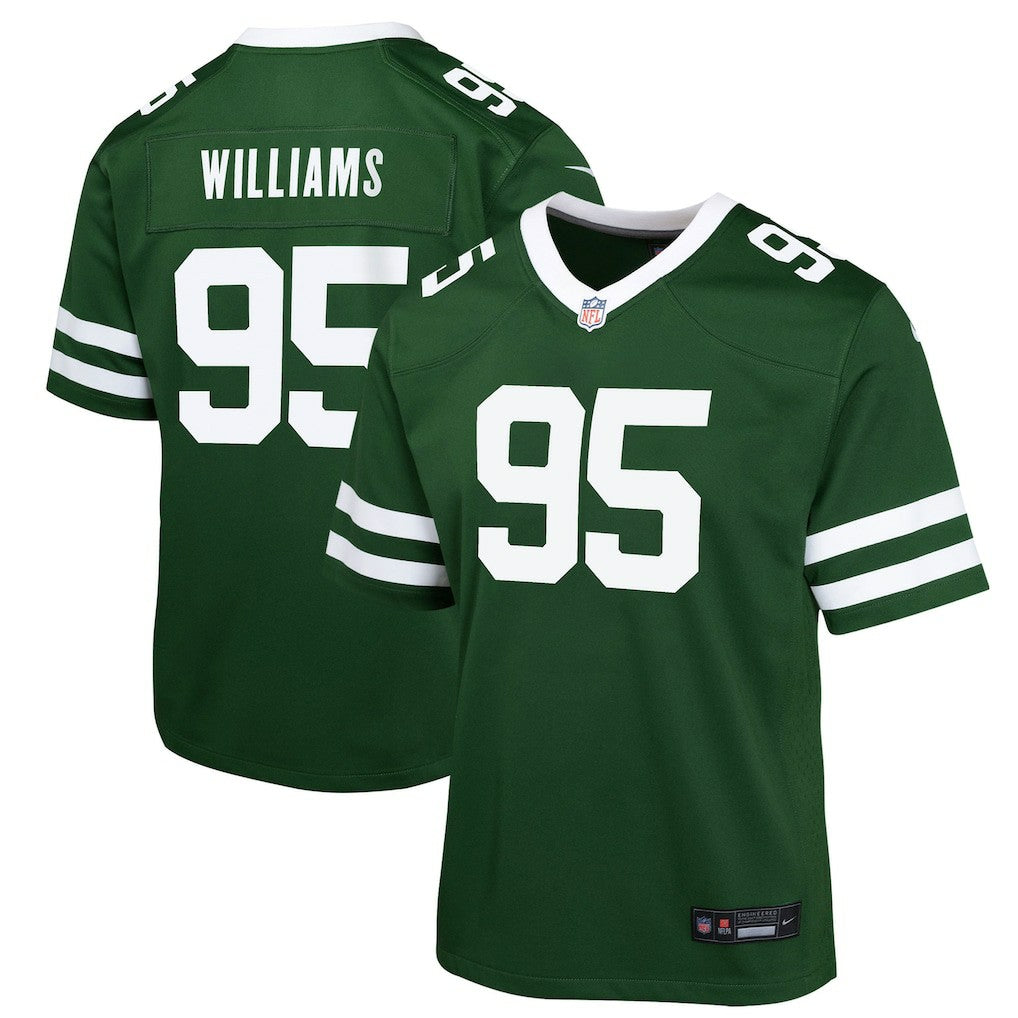 Quinnen Williams New York Jets Youth Game Jersey - Green | Nike sale
