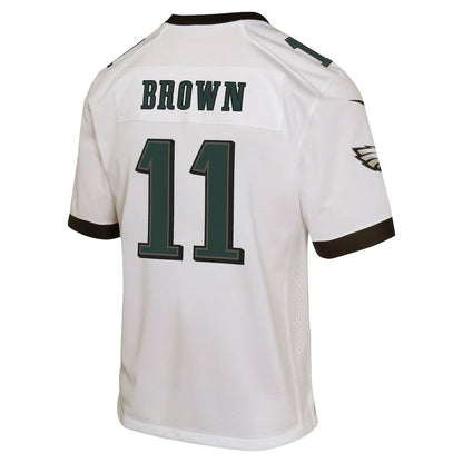 A.J. Brown Philadelphia Eagles Youth Game Jersey - White | Nike discount