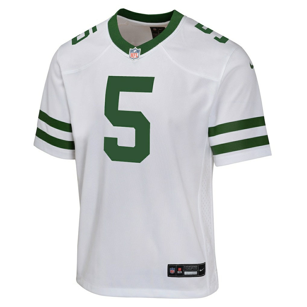 Garrett Wilson New York Jets Youth Game Jersey - White | Nike cheap