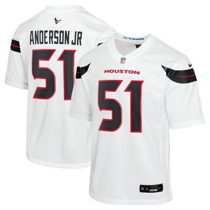 Will Anderson Jr. Houston Texans Youth Game Jersey - White | Nike sale