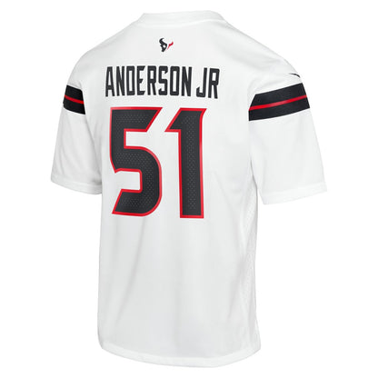 Will Anderson Jr. Houston Texans Youth Game Jersey - White | Nike sale