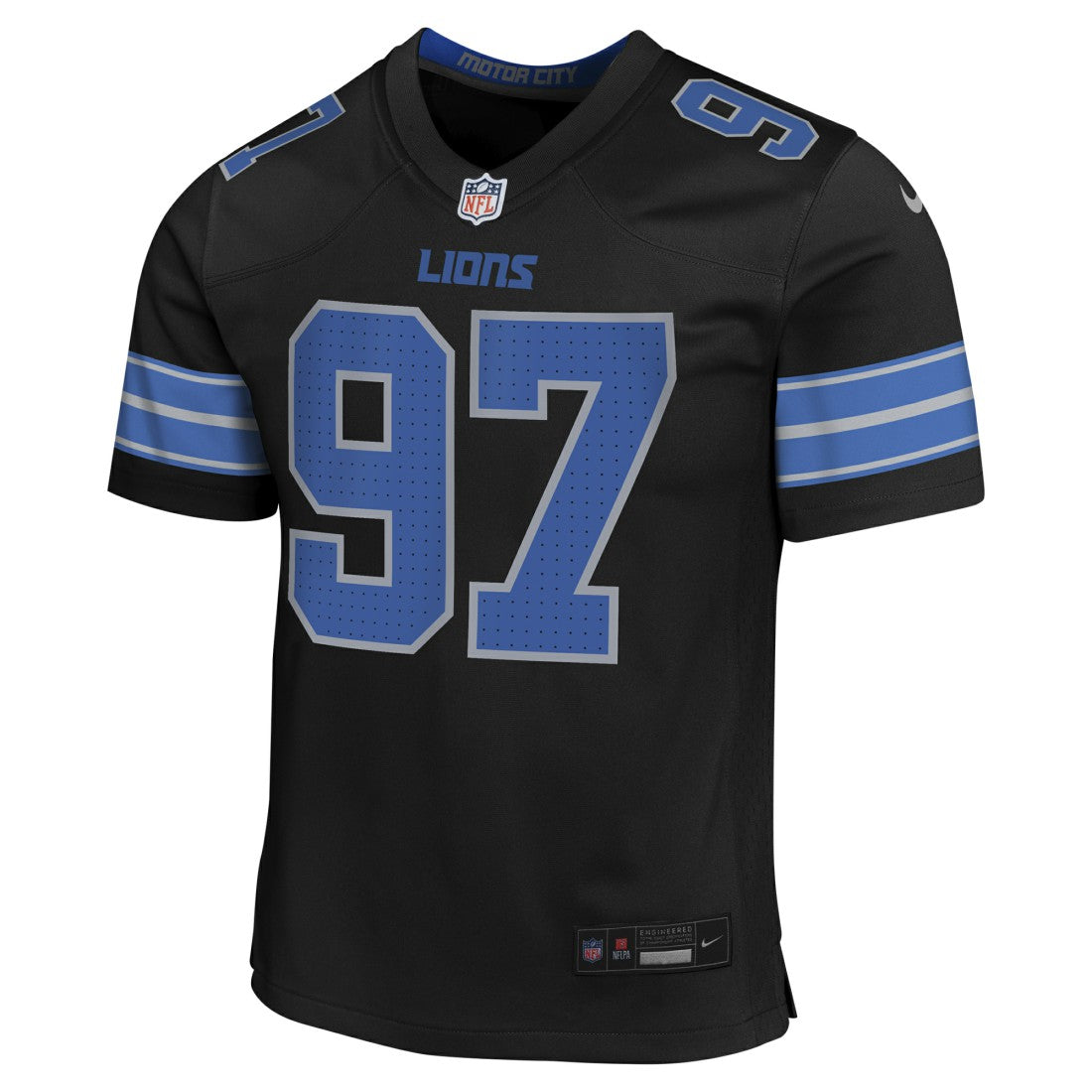 Aidan Hutchinson Detroit Lions Youth Game Jersey - Black | Nike discount