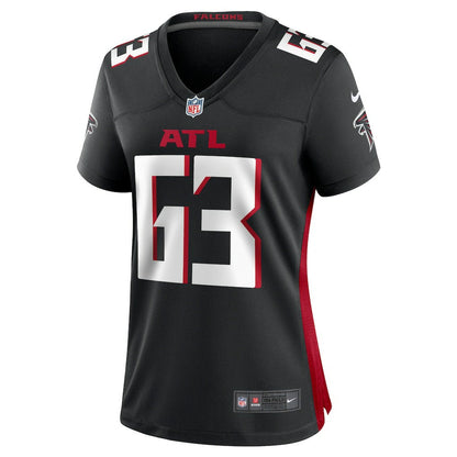 Chris Lindstrom Atlanta Falcons Women's Team Game Jersey - Black | Nike online