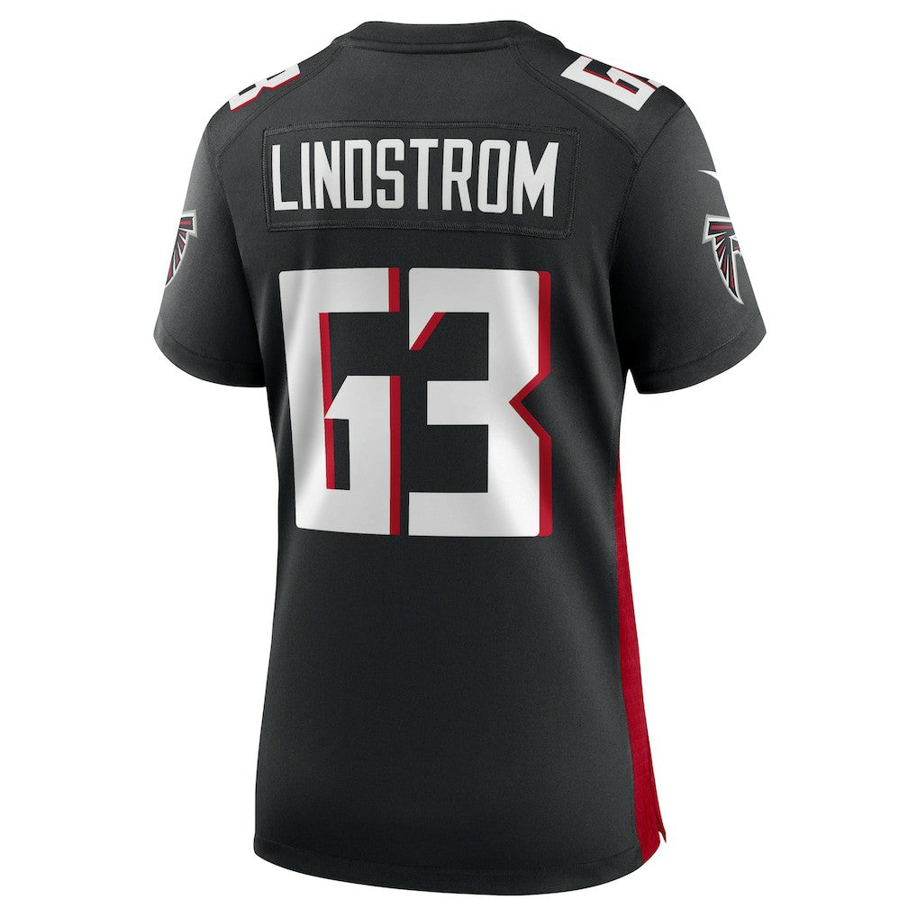 Chris Lindstrom Atlanta Falcons Women's Team Game Jersey - Black | Nike online