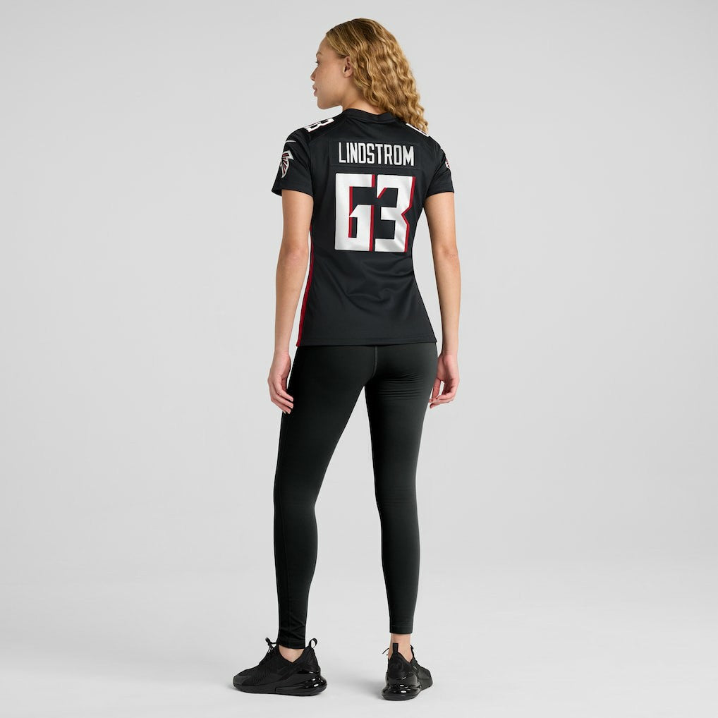 Chris Lindstrom Atlanta Falcons Women's Team Game Jersey - Black | Nike online