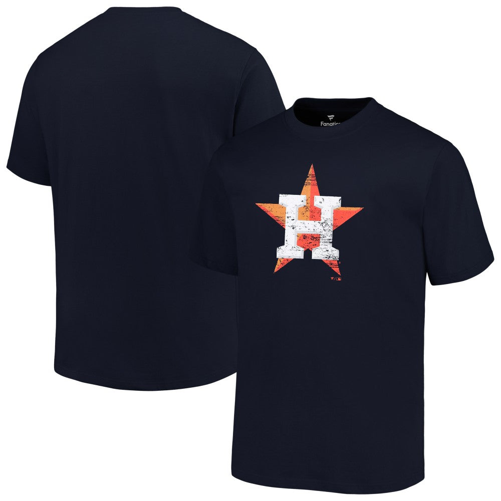 Houston Astros Profile Big & Tall Primary Logo T-Shirt - Navy