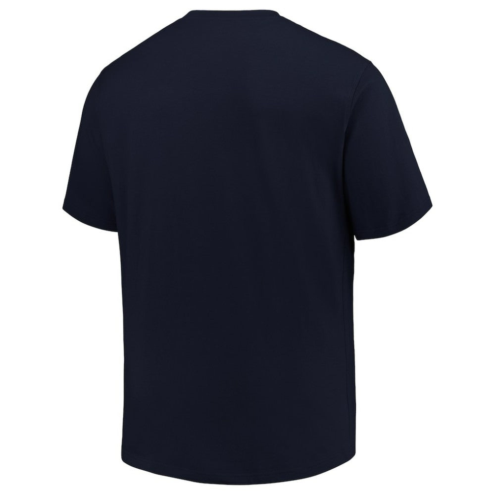 Atlanta Braves Profile Big & Tall Primary Logo T-Shirt - Navy