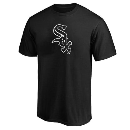 Chicago White Sox Profile Big & Tall Weathered Logo T-Shirt - Heather Black