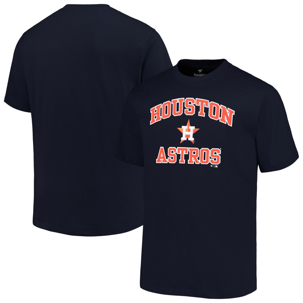 Houston Astros Profile Big & Tall Heart & Soul T-Shirt - Navy
