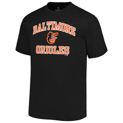 Baltimore Orioles Profile Big & Tall Heart & Soul T-Shirt - Black