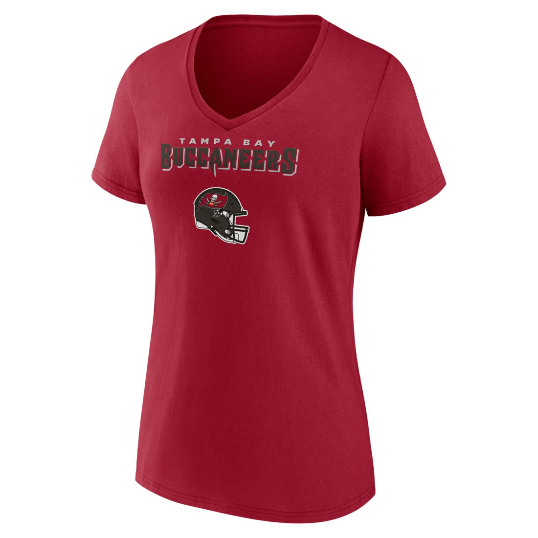 Baker Mayfield Tampa Bay Buccaneers Women's Team Wordmark Player Name & Number V-Neck T-Shirt - Red online