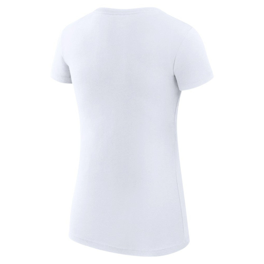 Washington Nationals G-III 4Her by Carl Banks Women's Super-Slim Fit Lightweight City Graphic T-Shirt - White