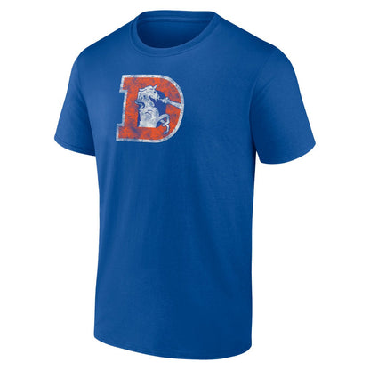 Denver Broncos Throwback T-Shirt - Royal online
