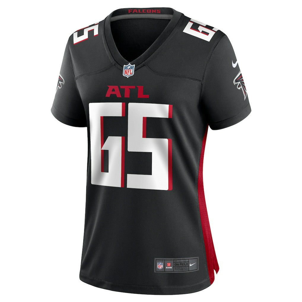 Matthew Bergeron Atlanta Falcons Women's Team Game Jersey - Black | Nike discount