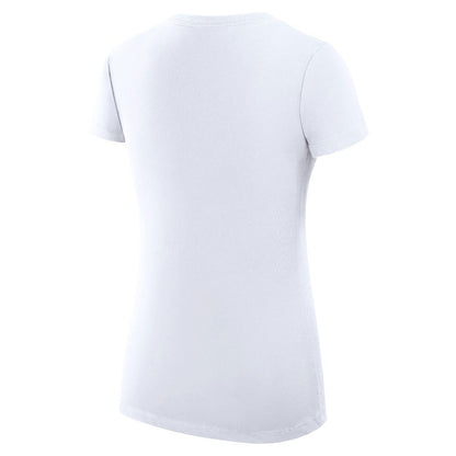 Kansas City Royals G-III 4Her by Carl Banks Women's Super-Slim Fit Lightweight City Graphic V-Neck T-Shirt - White