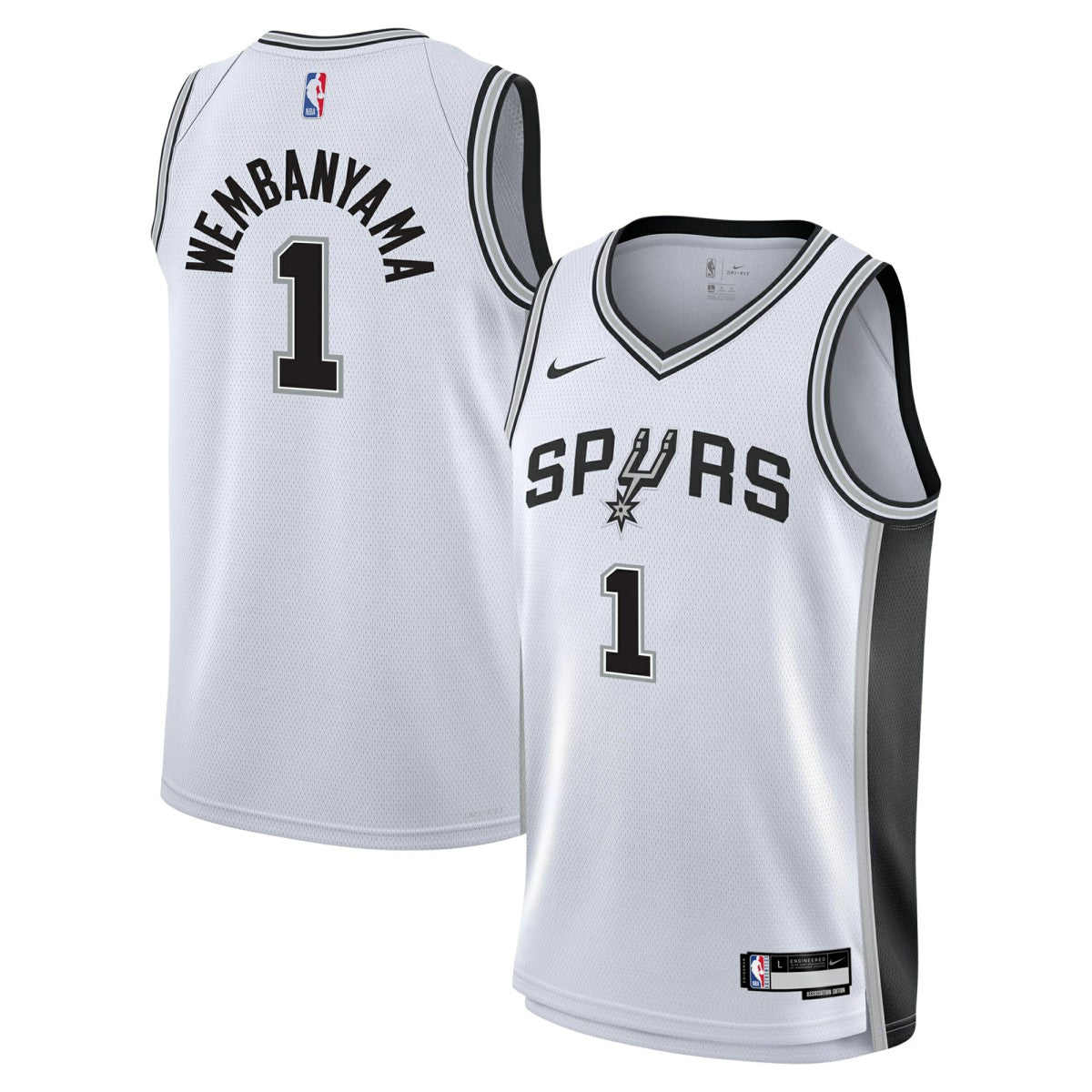 Victor Wembanyama San Antonio Spurs Youth Swingman Jersey - Association Edition - White | Nike shop