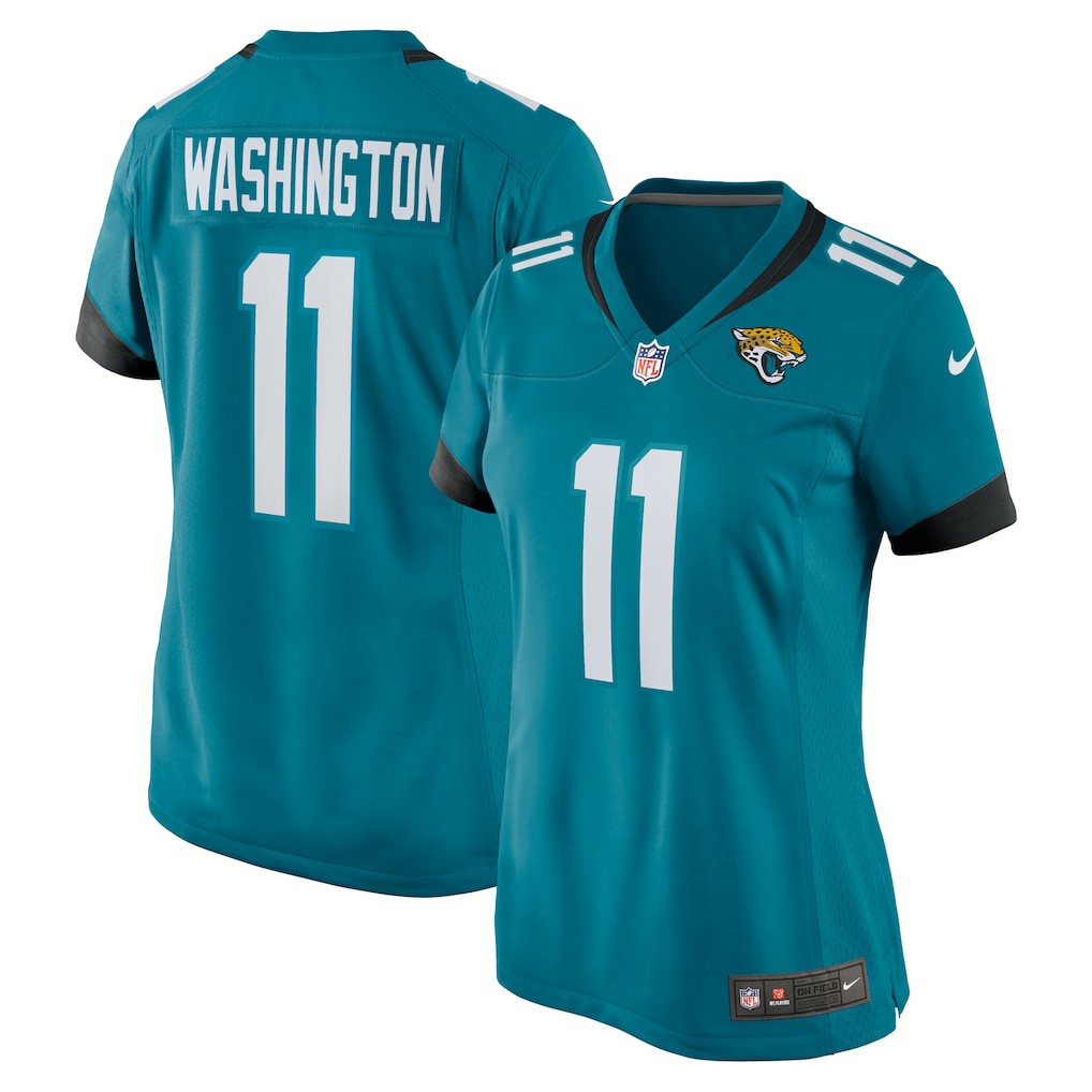 Parker Washington Jacksonville Jaguars Women's Team Game Jersey - Teal | Nike discount
