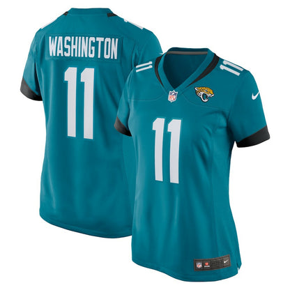 Parker Washington Jacksonville Jaguars Women's Team Game Jersey - Teal | Nike discount