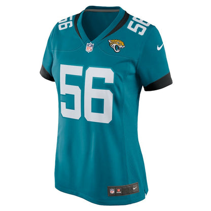 Yasir Abdullah Jacksonville Jaguars Women's Team Game Jersey - Teal | Nike discount