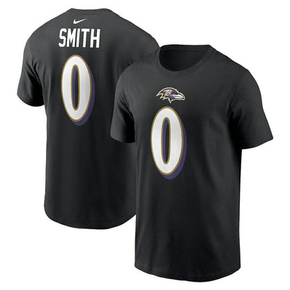 Roquan Smith Baltimore Ravens Player Name & Number T-Shirt - Black | Nike outlet