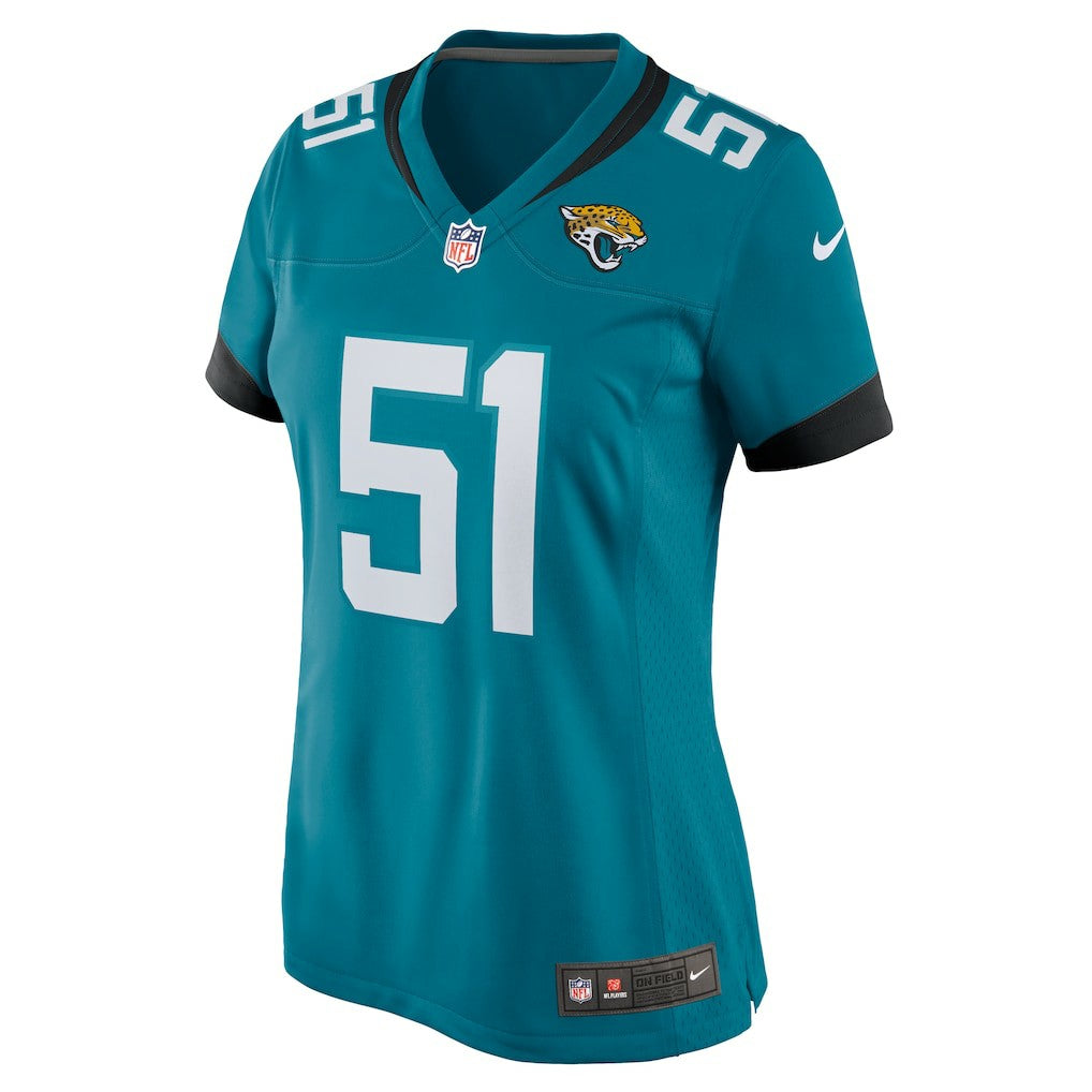 Ventrell Miller Jacksonville Jaguars Women's Game Jersey - Teal | Nike on sale