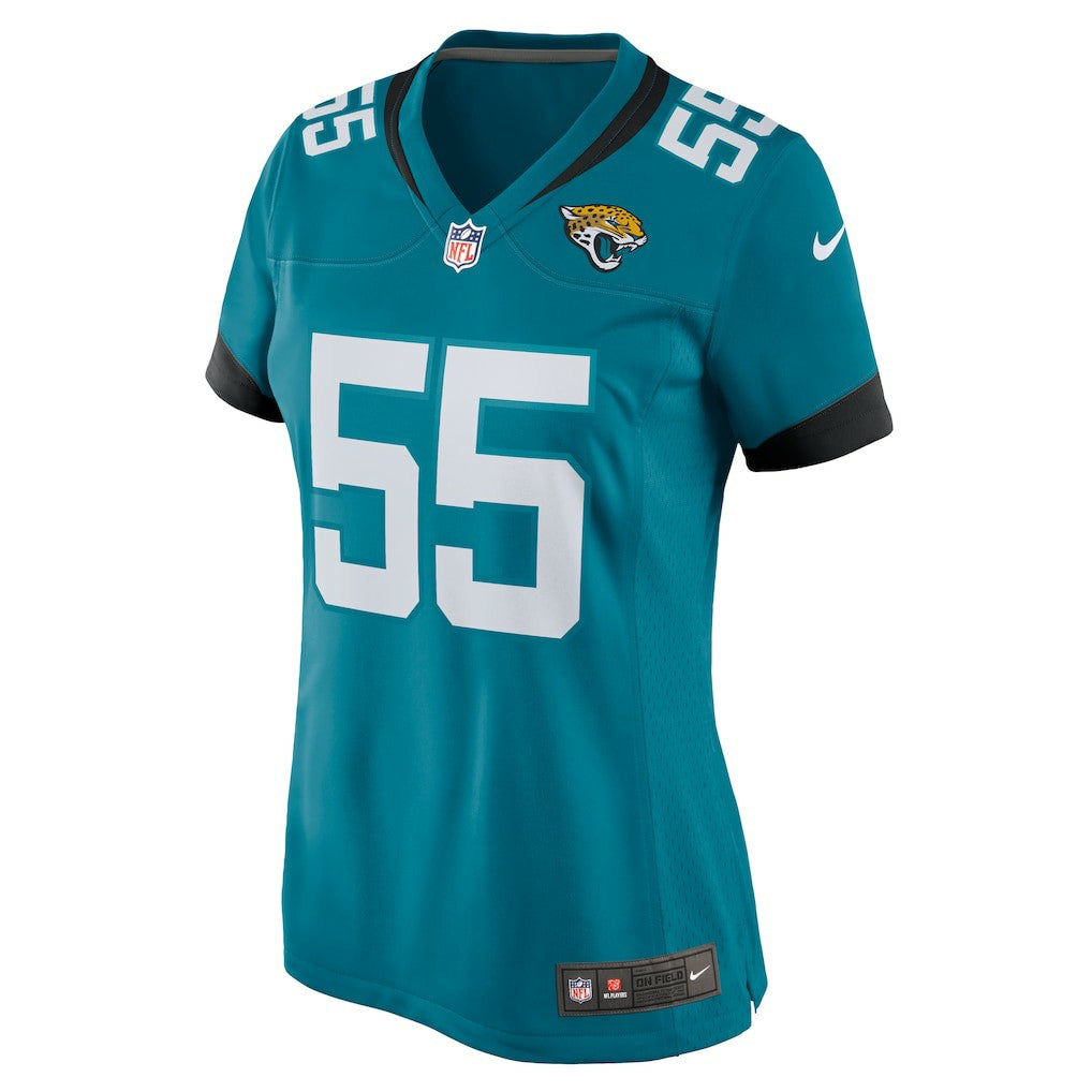 Dequan Jackson Jacksonville Jaguars Women's Game Jersey - Teal | Nike cheap