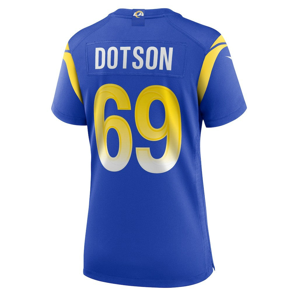Kevin Dotson Los Angeles Rams Women's Game Jersey - Royal | Nike discount