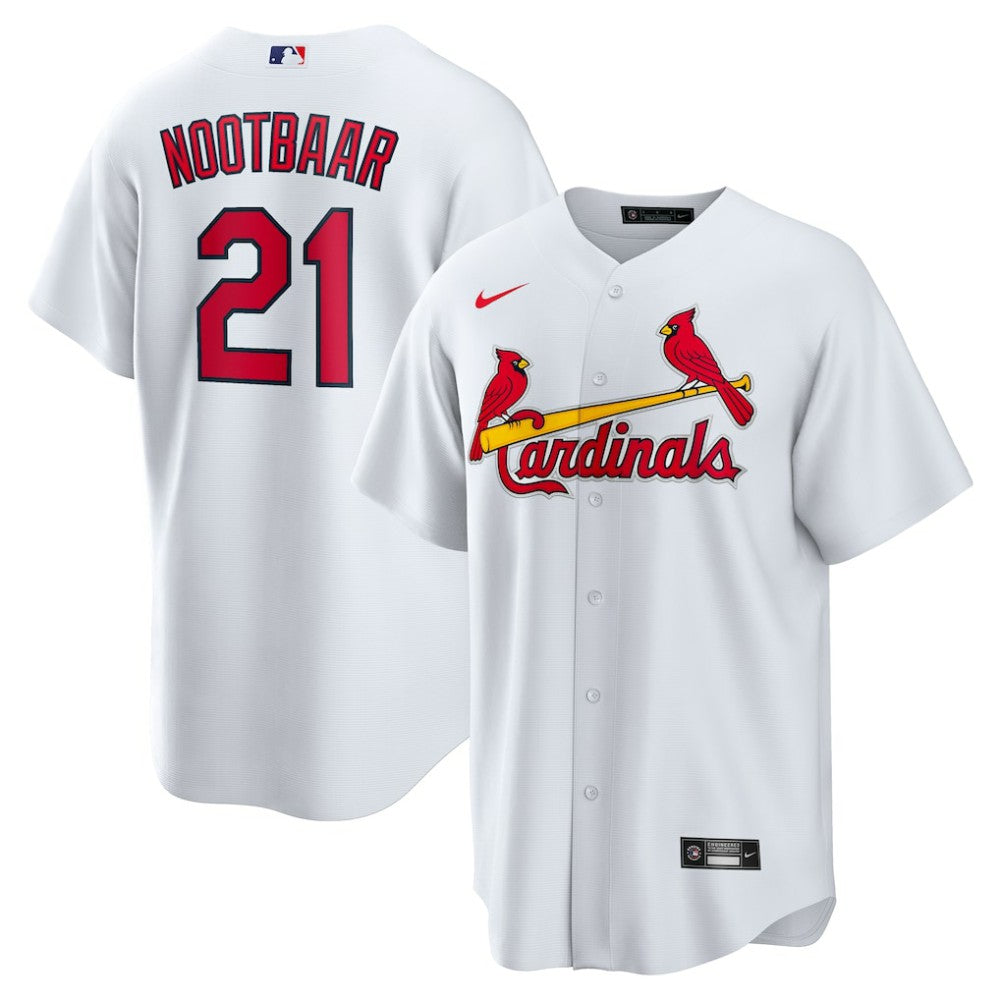Lars Nootbaar St. Louis Cardinals Home Replica Jersey - White | Nike
