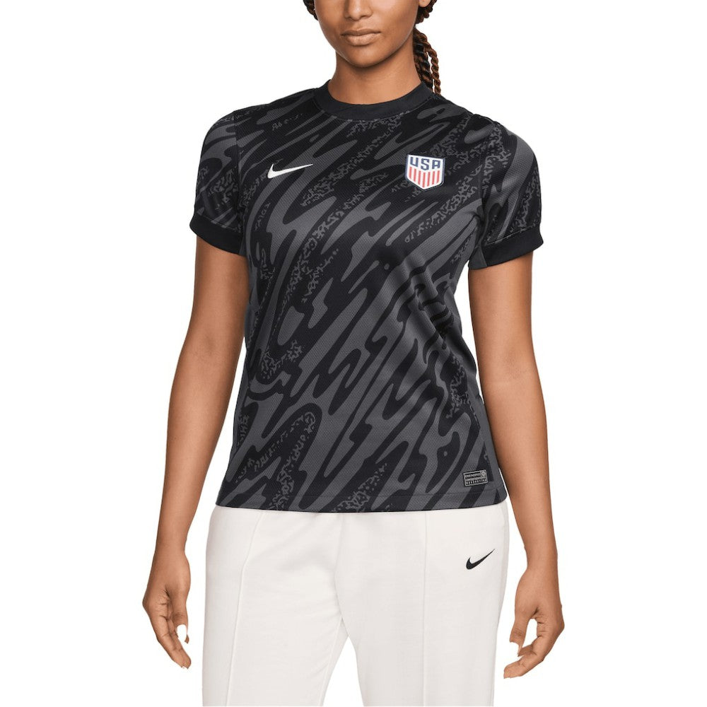 USMNT Women's 2024 Goalkeeper Replica Stadium Jersey - Black | Nike sale