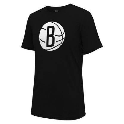 Brooklyn Nets Stadium Essentials Unisex Primary Logo T-Shirt - Black cheap