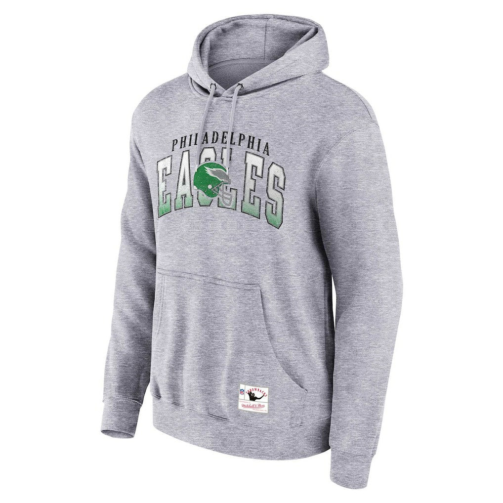 Philadelphia Eagles Pocket Passer Pullover Hoodie - Heather Gray cheap