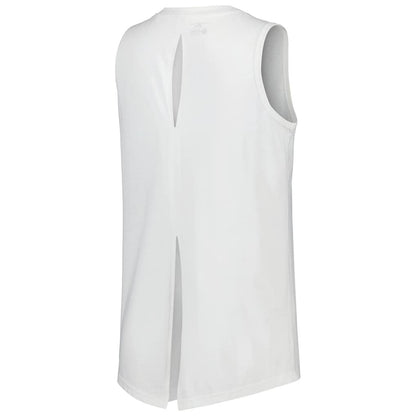 Golden State Warriors Levelwear Women's Paisley Peekaboo Tank Top sale - White sale