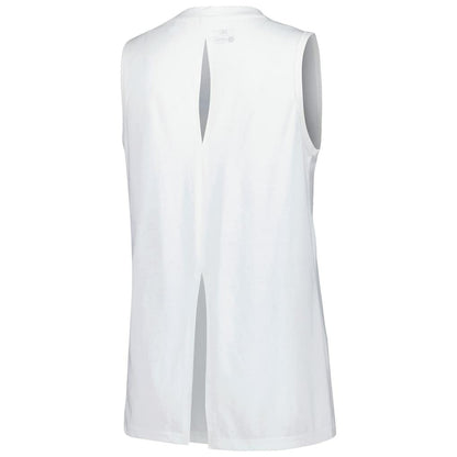 Dallas Mavericks Levelwear Women's Paisley Peekaboo Tank Top sale - White shop