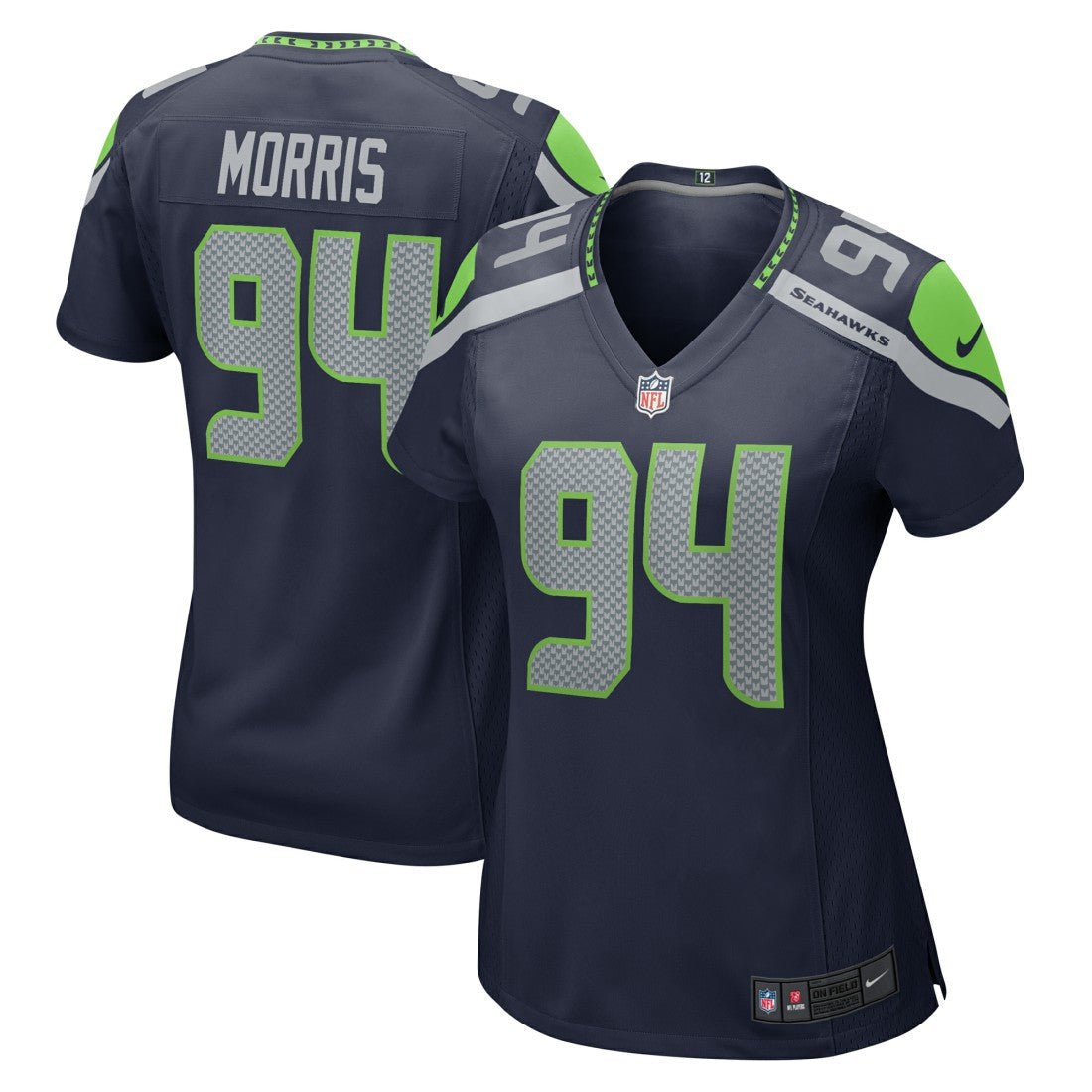 Mike Morris Seattle Seahawks Women's Team Game Jersey - College College Navy | Nike cheap