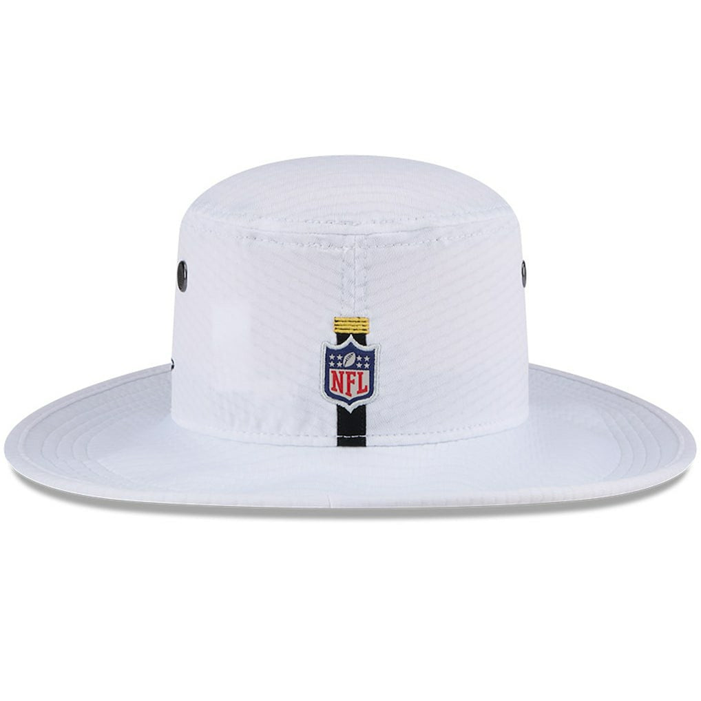 Pittsburgh Steelers New Era 2024 NFL Training Camp Panama Bucket Hat - White on sale