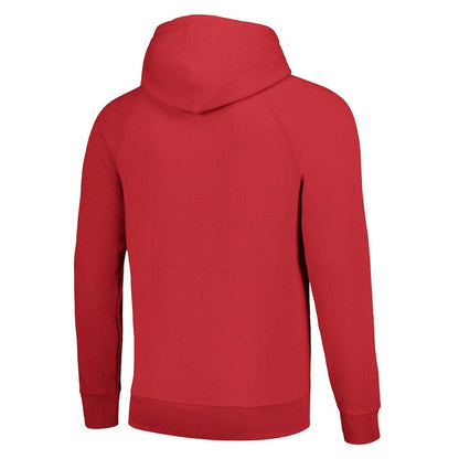 Kansas City Chiefs Homage Unisex Holiday Raglan Tri-Blend Pullover Hoodie - Red outlet