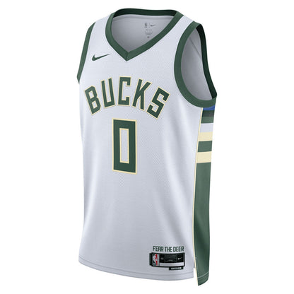Damian Lillard Milwaukee Bucks Unisex Fear The Deer Swingman Player Jersey - Association Edition - White | Nike cheap