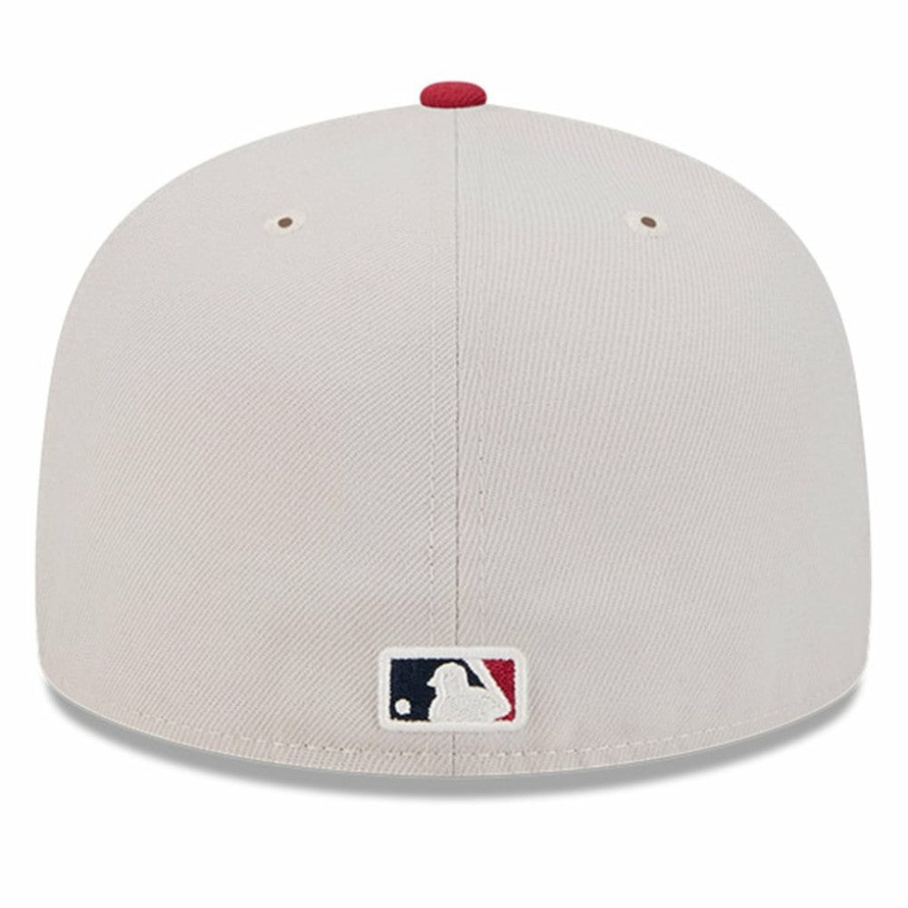 Washington Nationals 2024 Fourth of July 59FIFTY Fitted Hat - Khaki/Red | New Era