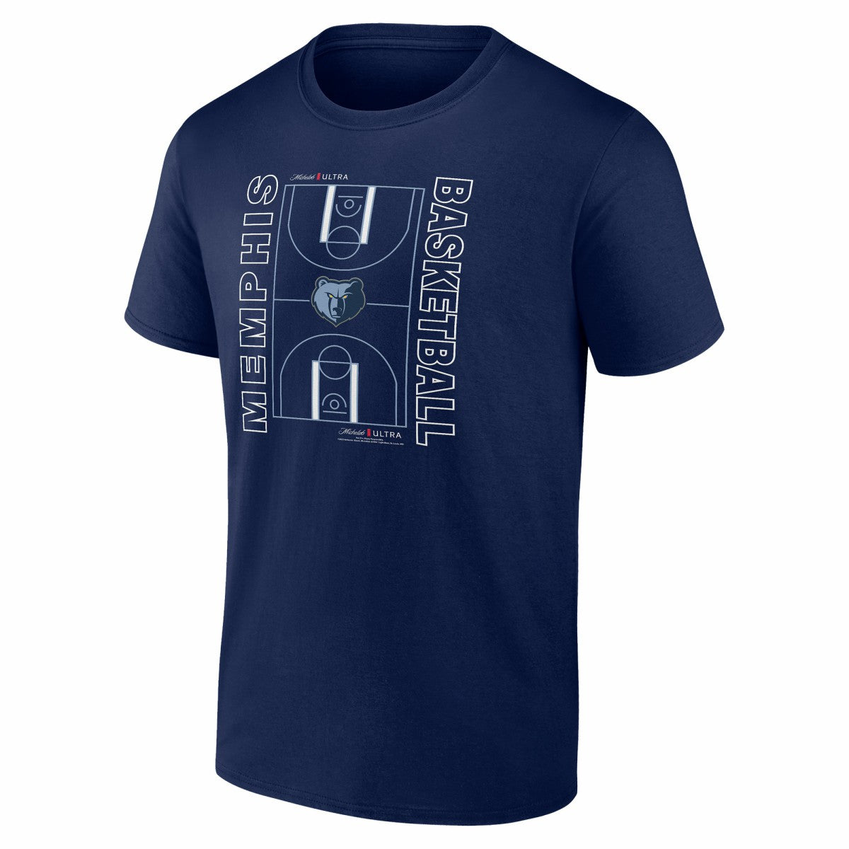 Memphis Grizzlies Michelob Ultra Full Court T-Shirt - Navy discount