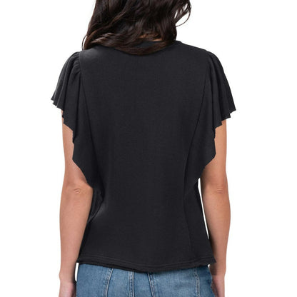 Colorado Rockies G-III 4Her by Carl Banks Women's Crowd Wave T-Shirt - Black