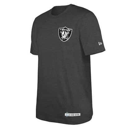 Las Vegas Raiders New Era 2024 NFL Training Camp T-Shirt - Heather Black discount