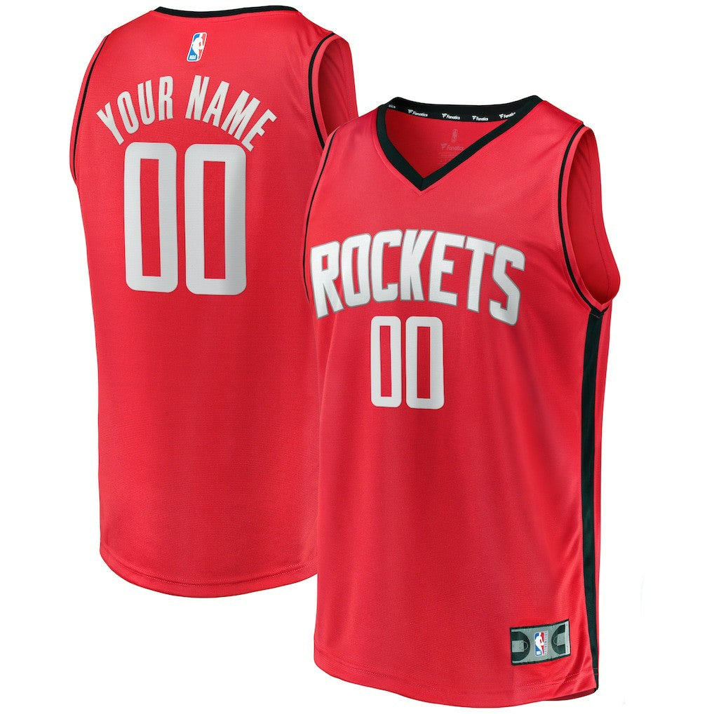 Houston Rockets Youth Fast Break Custom Replica Jersey - Icon Edition - Red | Fanatics on sale